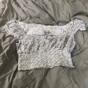 Pacsun Green Crop Top